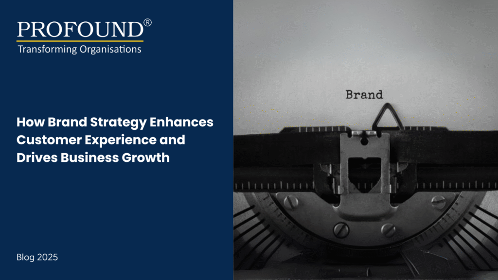 Brand strategy for customer experience