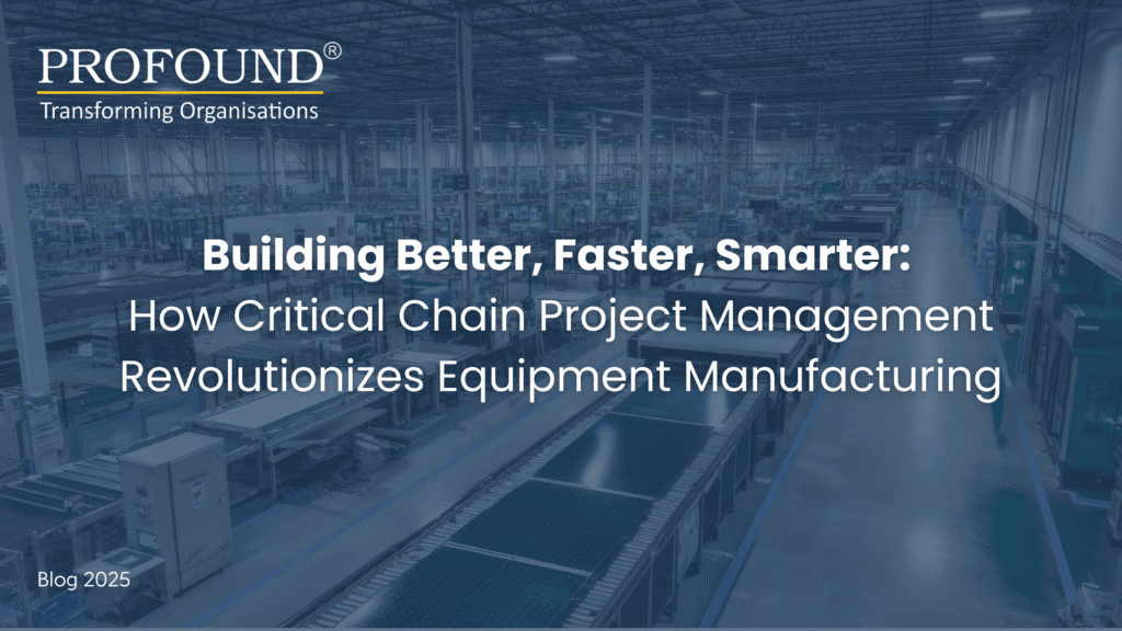 machine manufacturing consulting