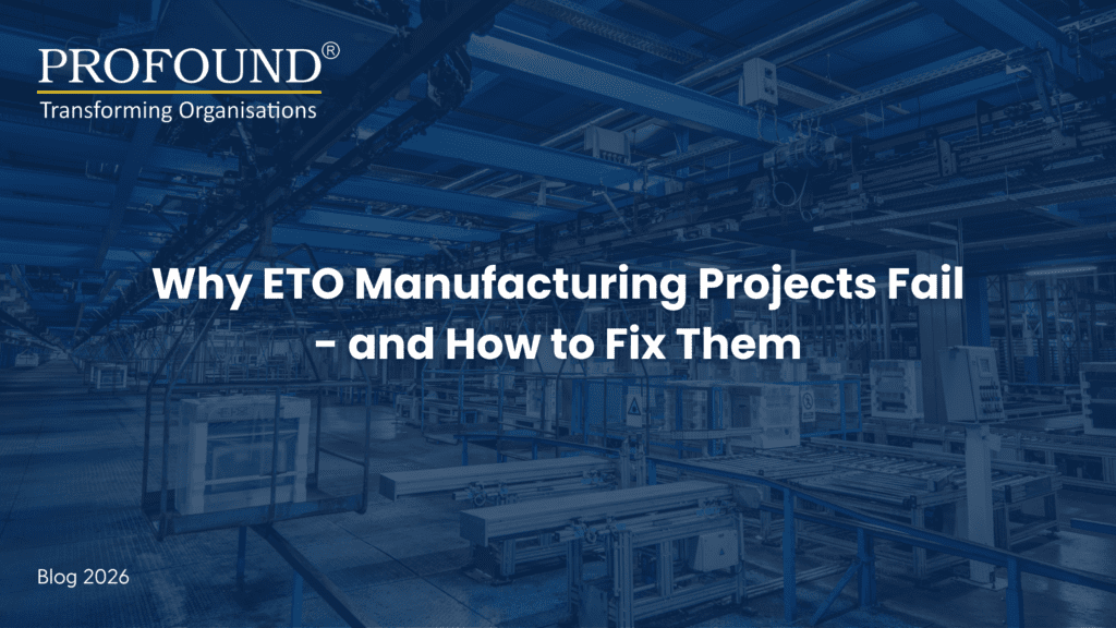 ETO manufacturing consulting India